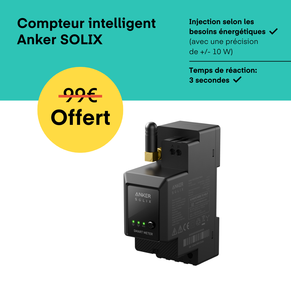Kit Solaire 2000W + Batterie solaire Solix Solarbank 2 PRO