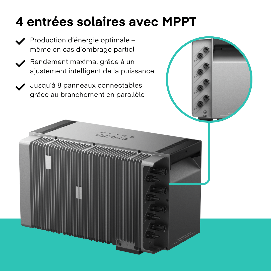 Batterie solaire Anker Solix Solarbank 3 PRO (2700 Wh)