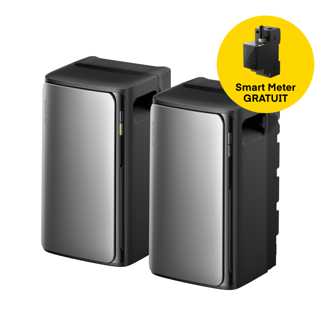 Pack Batterie solaire EcoFlow STREAM Ultra + AC Pro (3,84 kWh)