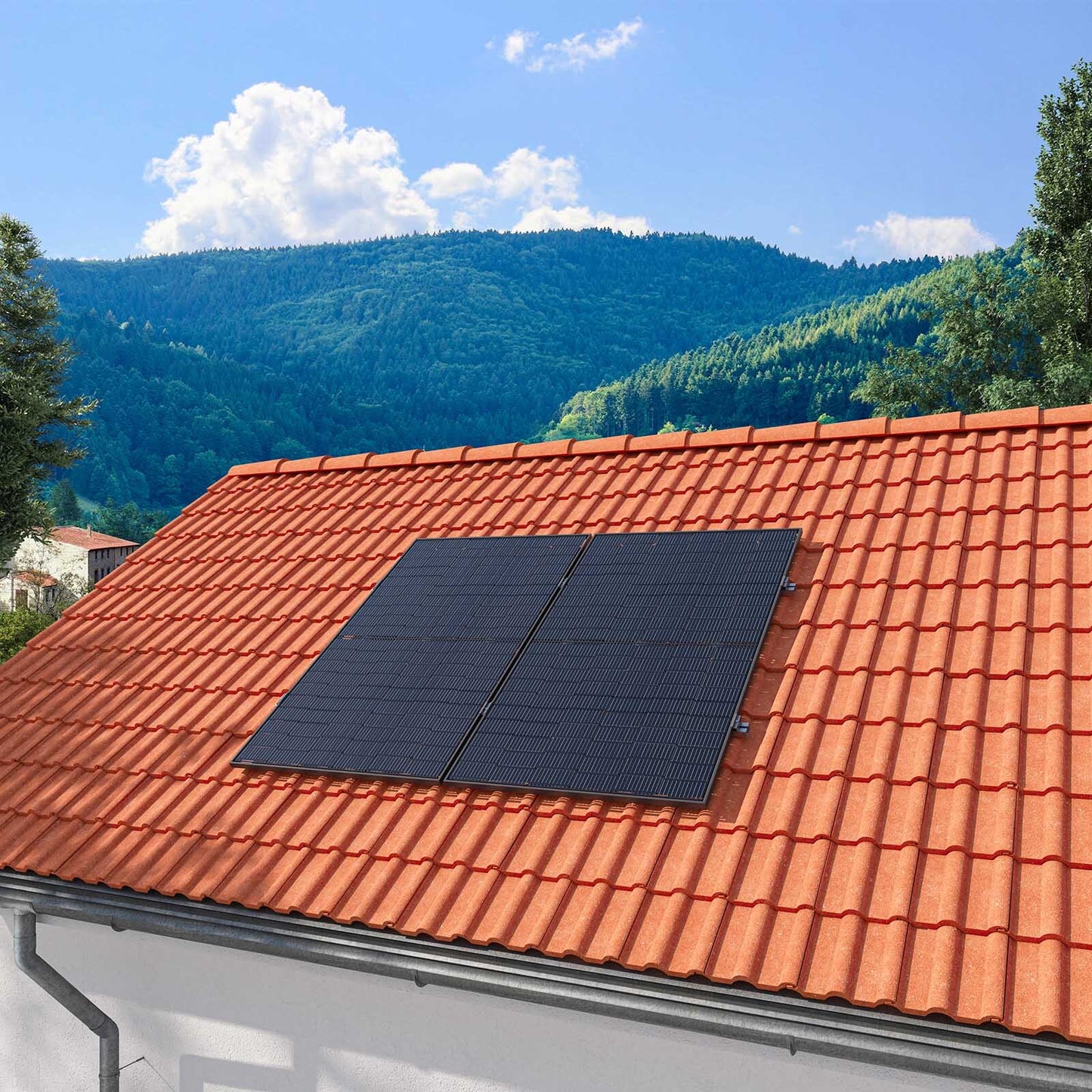 Kit Solaire Roof Tuile Romane POWER (1000+)
