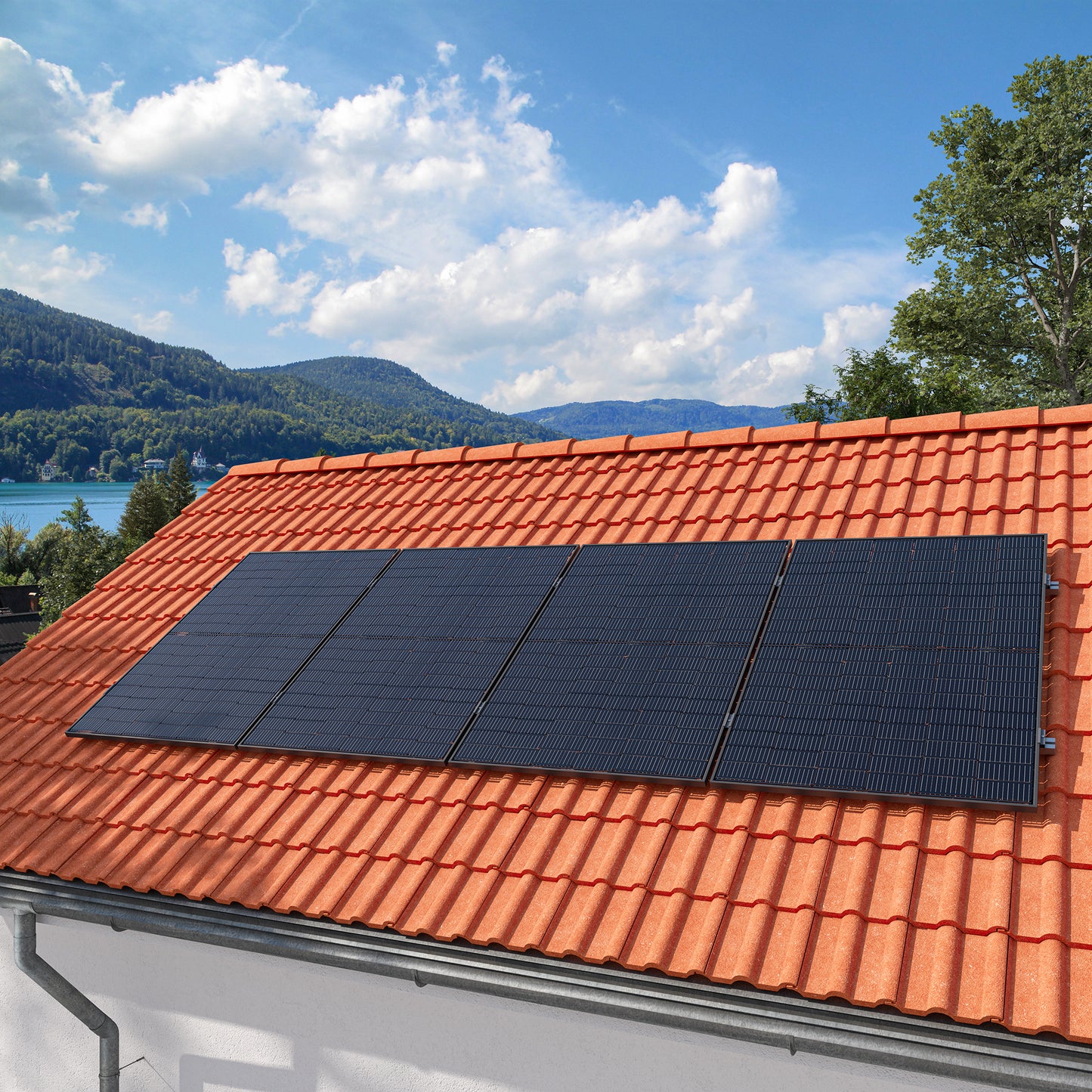 Kit Solaire Roof Tuile Romane ECO (1800+)