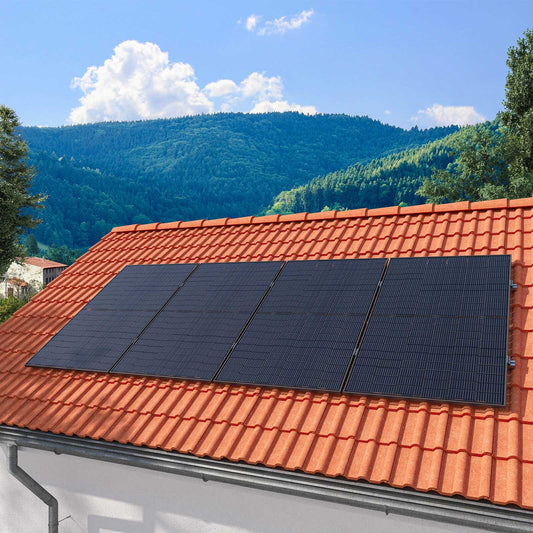 Kit Solaire 2000W - Support Toiture Tuiles Romanes