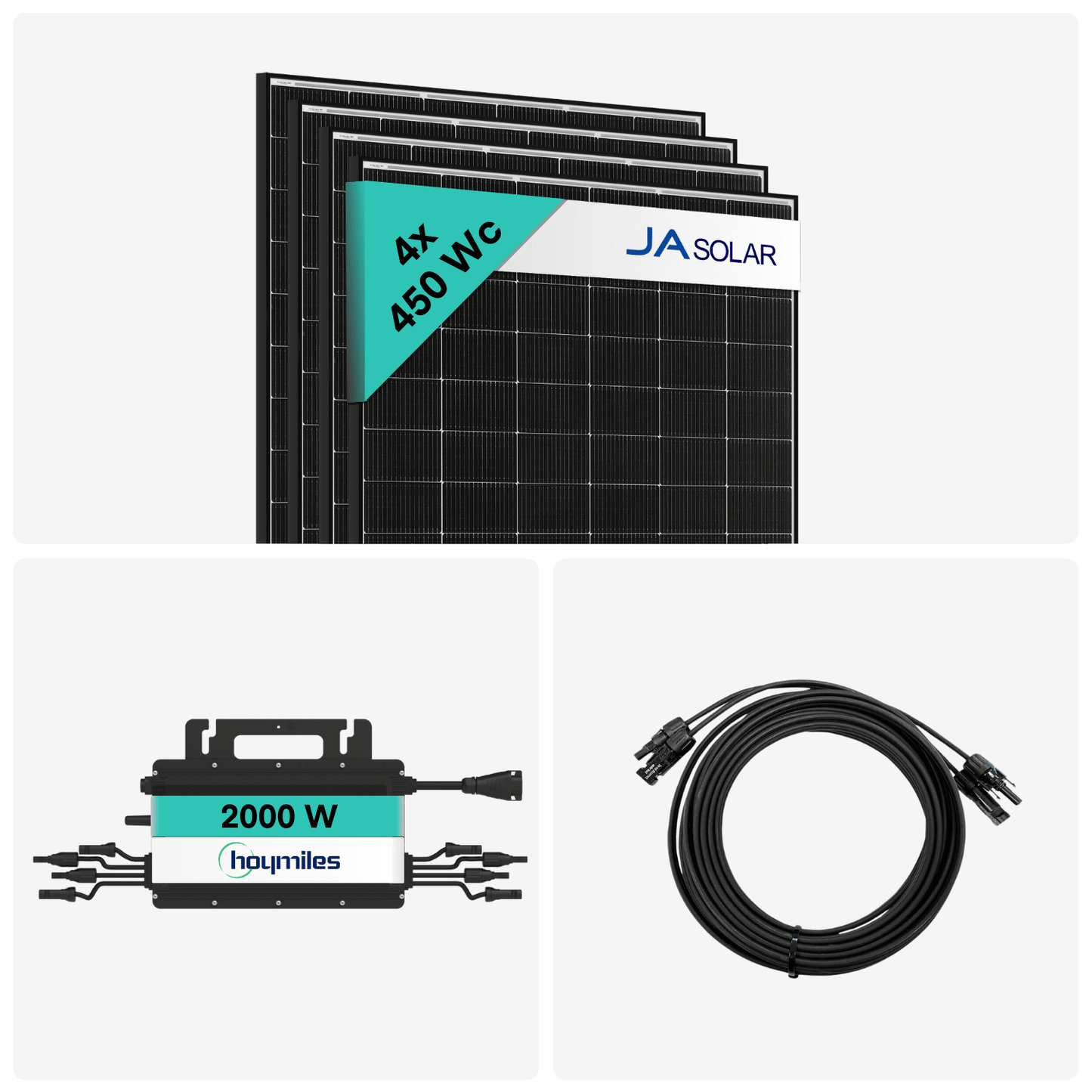 Kit Solaire 1800W - Sans Support