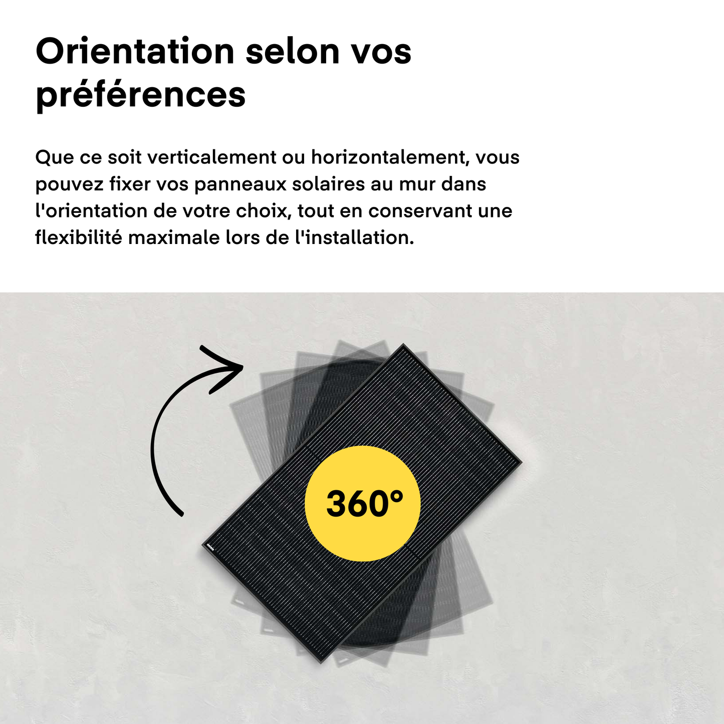 Kit Solaire 900W - Support Façade & Sol (angle fixe)