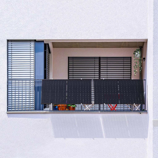 Kit Solaire 900W - Support Balcon (angle régable)