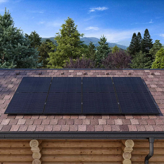 Kit Solaire 2000W - Support Toiture Bitume