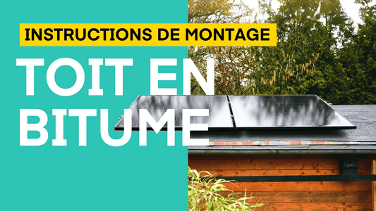 Yuma Roof montage toit en bitume - Comment installer ton kit solaire ?
