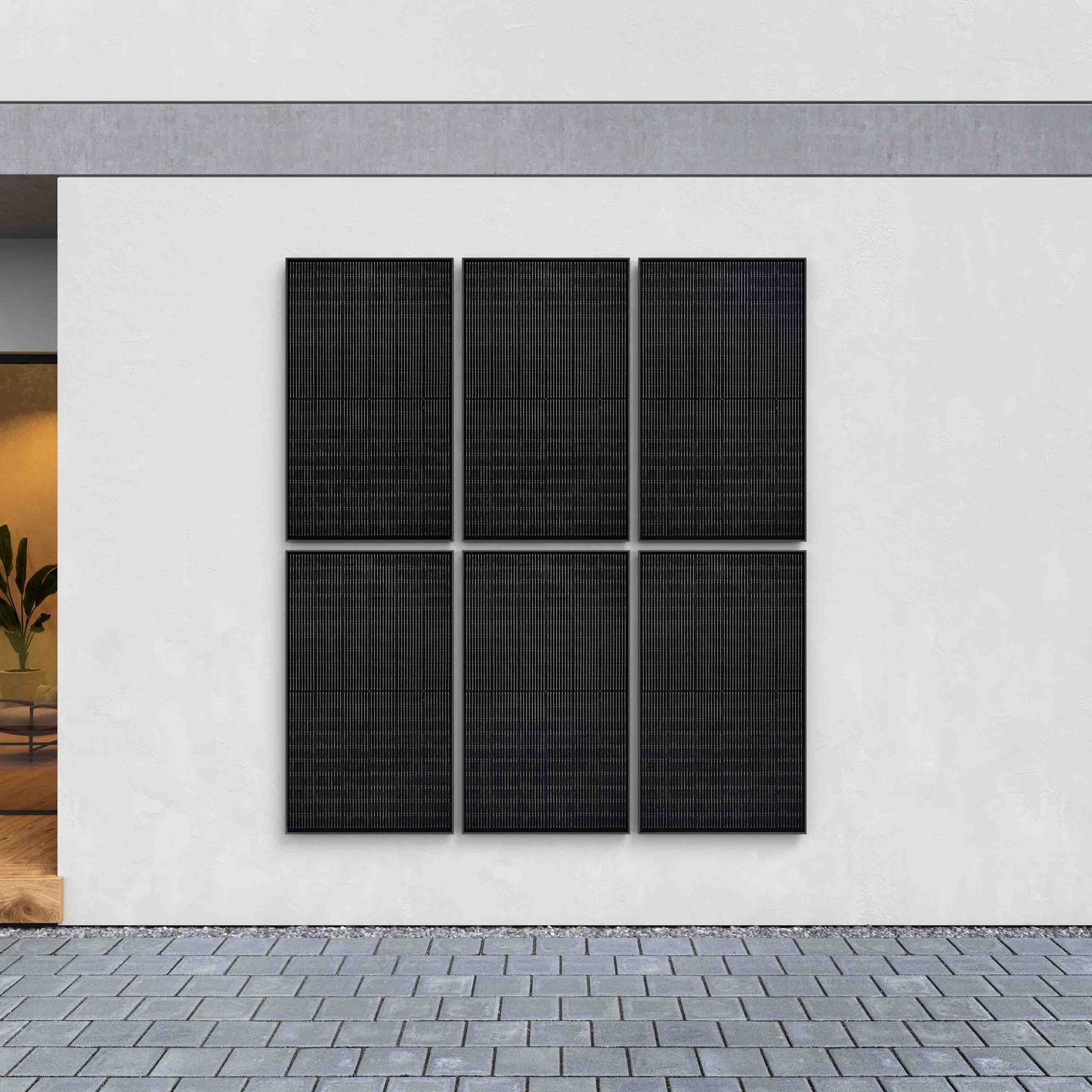 Kit Solaire 3000W - Support Façade & Sol (angle fixe)