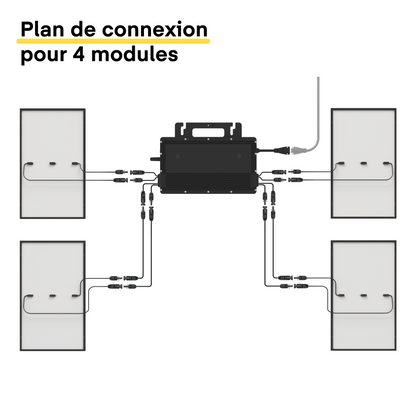 Kit Solaire Roof Tuile Romane POWER (2000+)