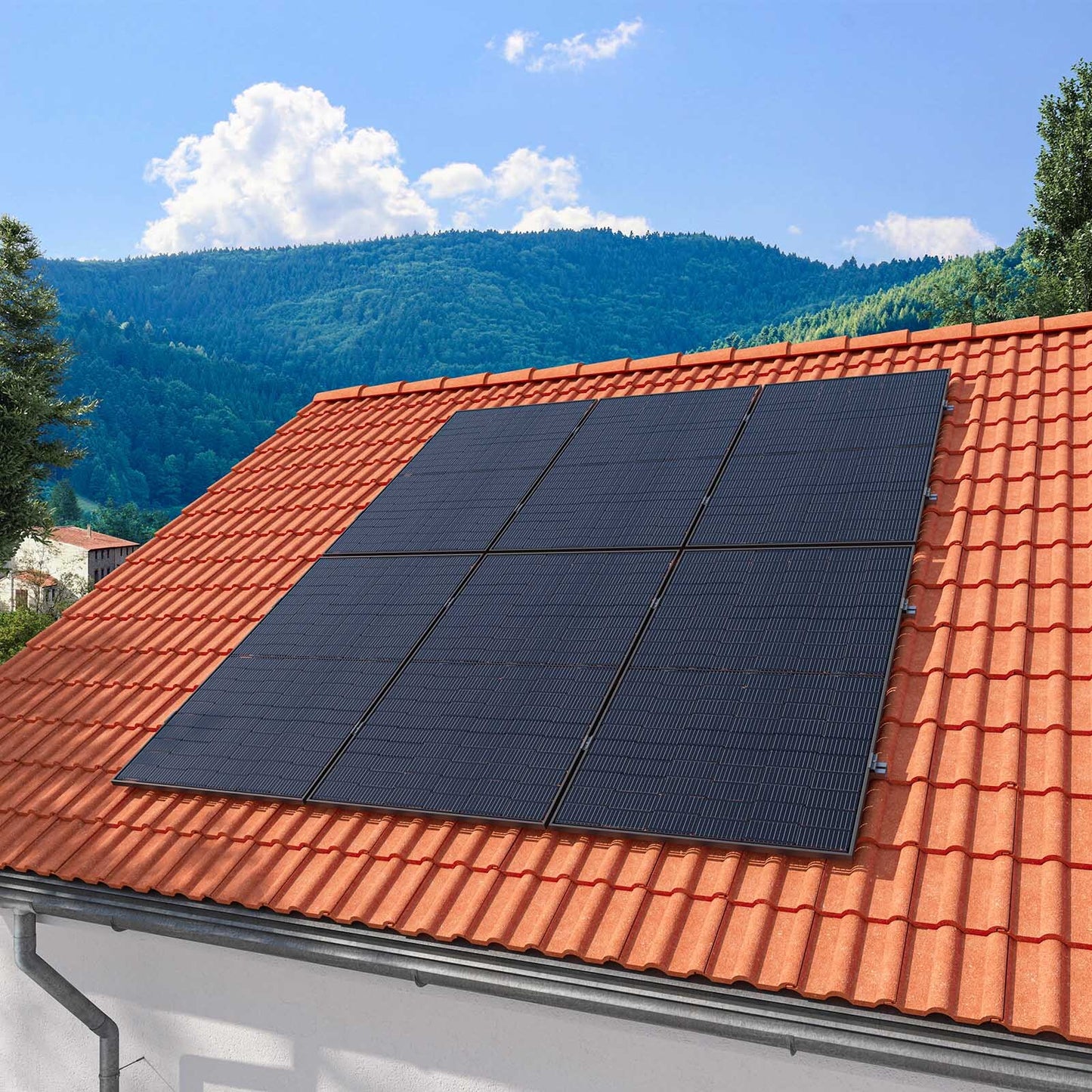Kit Solaire Roof Tuile Romane POWER (3000+)