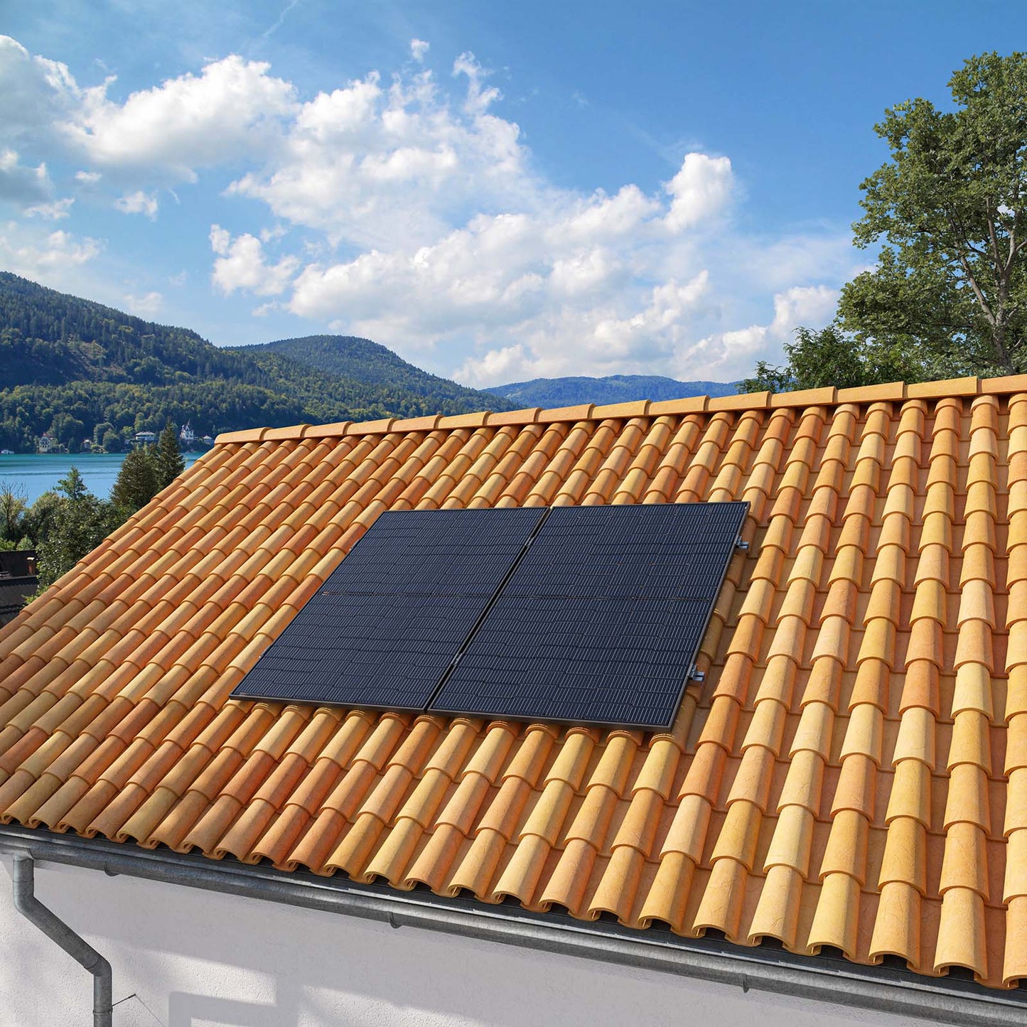 Kit Solaire Roof Tuile Romane ECO (880+)